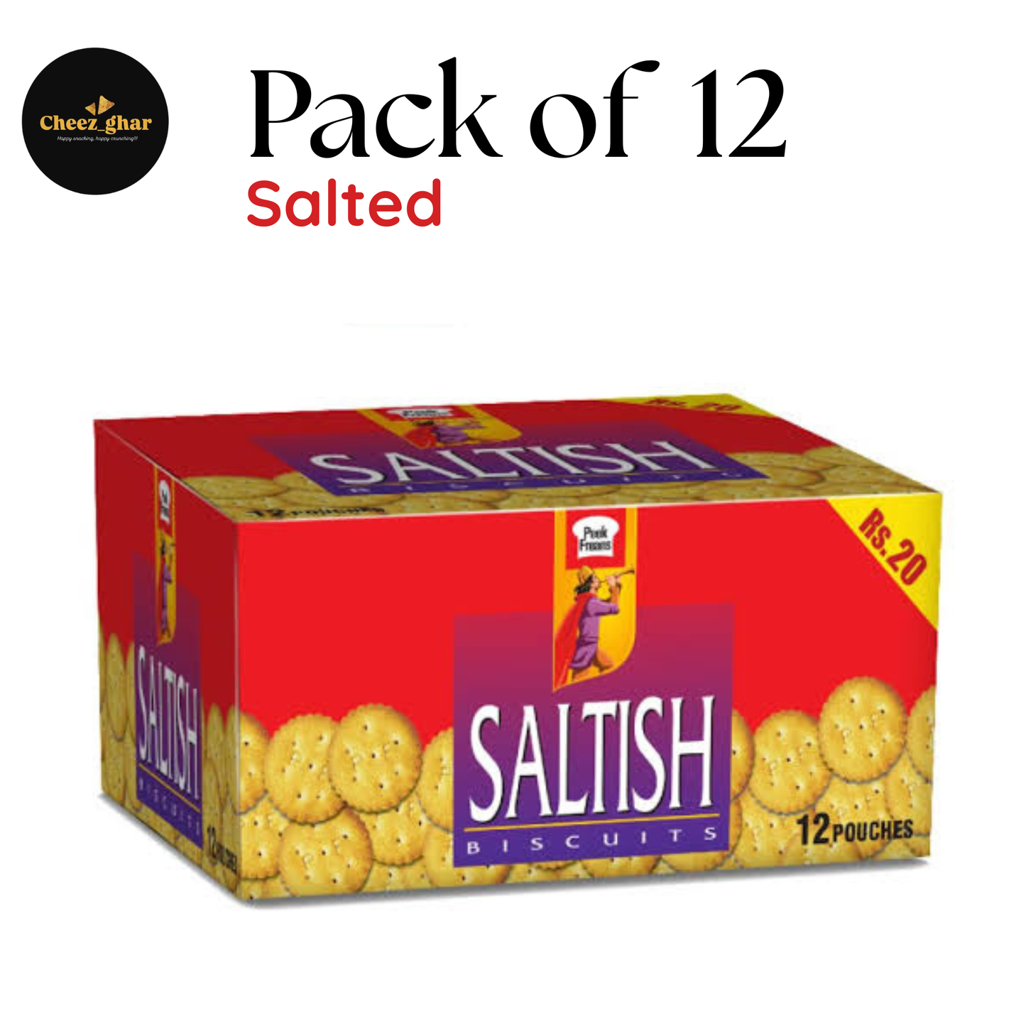 Saltish – Crunchy Salted Wafer Biscuit