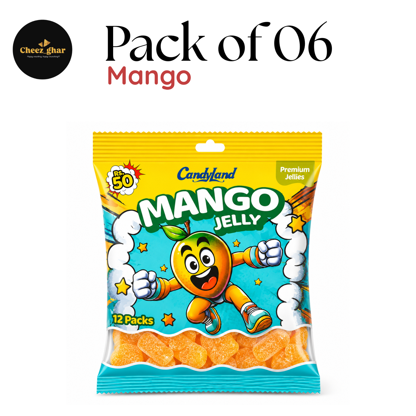 Mango Jelly – Mango Flavour Gummy