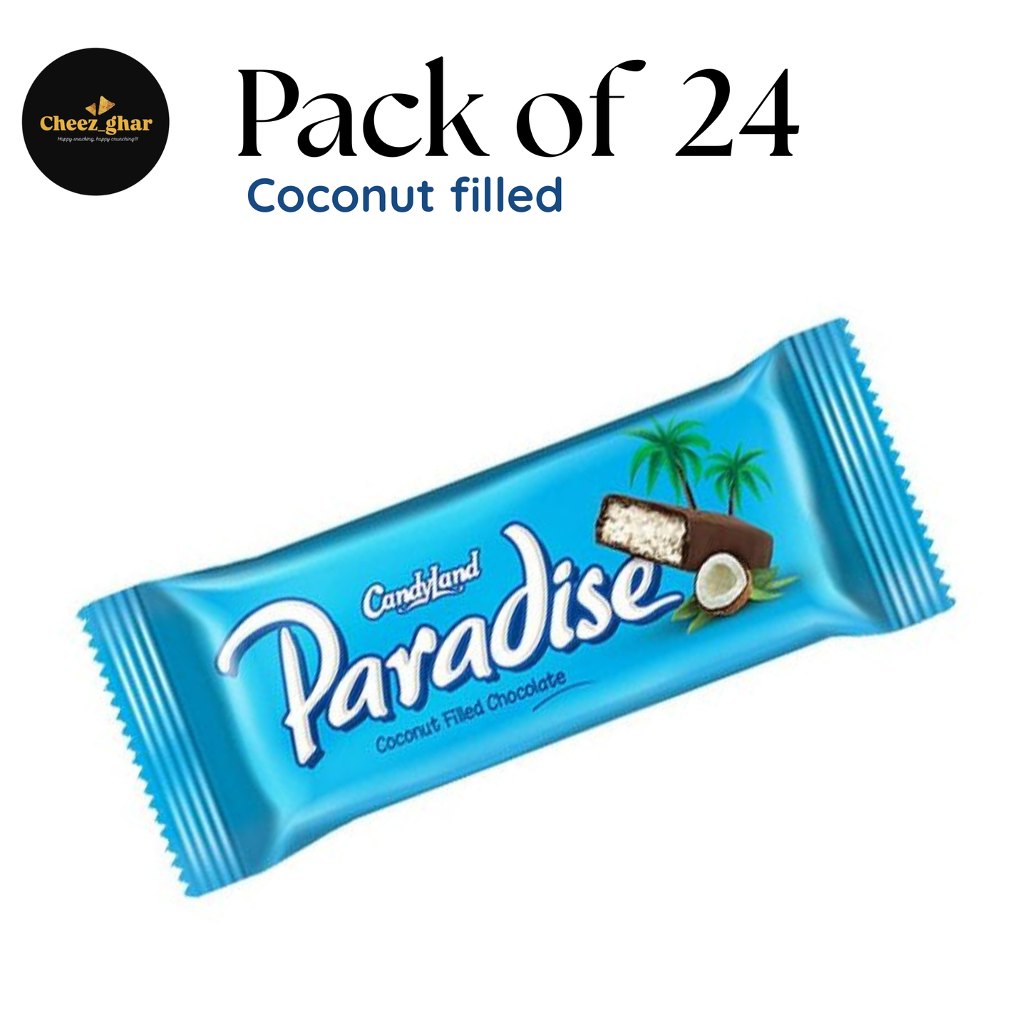 Paradise Bar – Coconut Flavour Chocolate