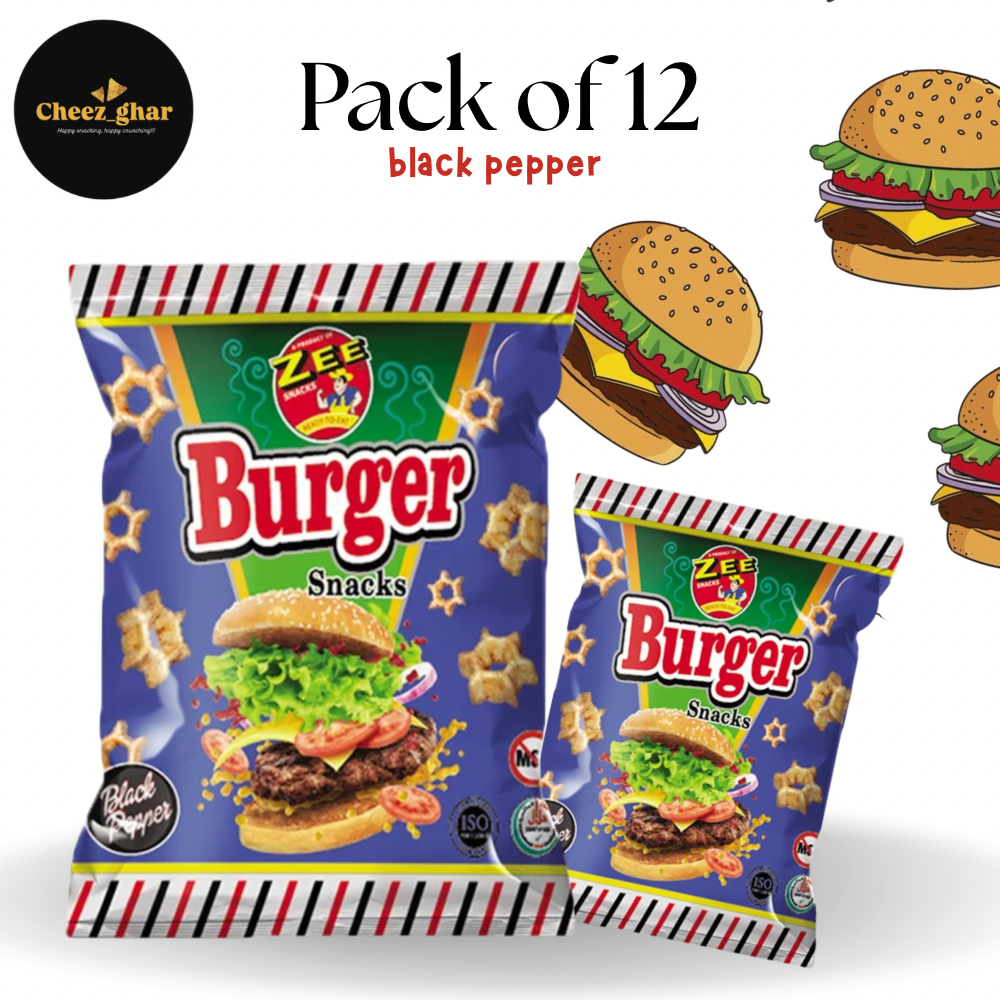 Burger – Fast Food Flavor Snack