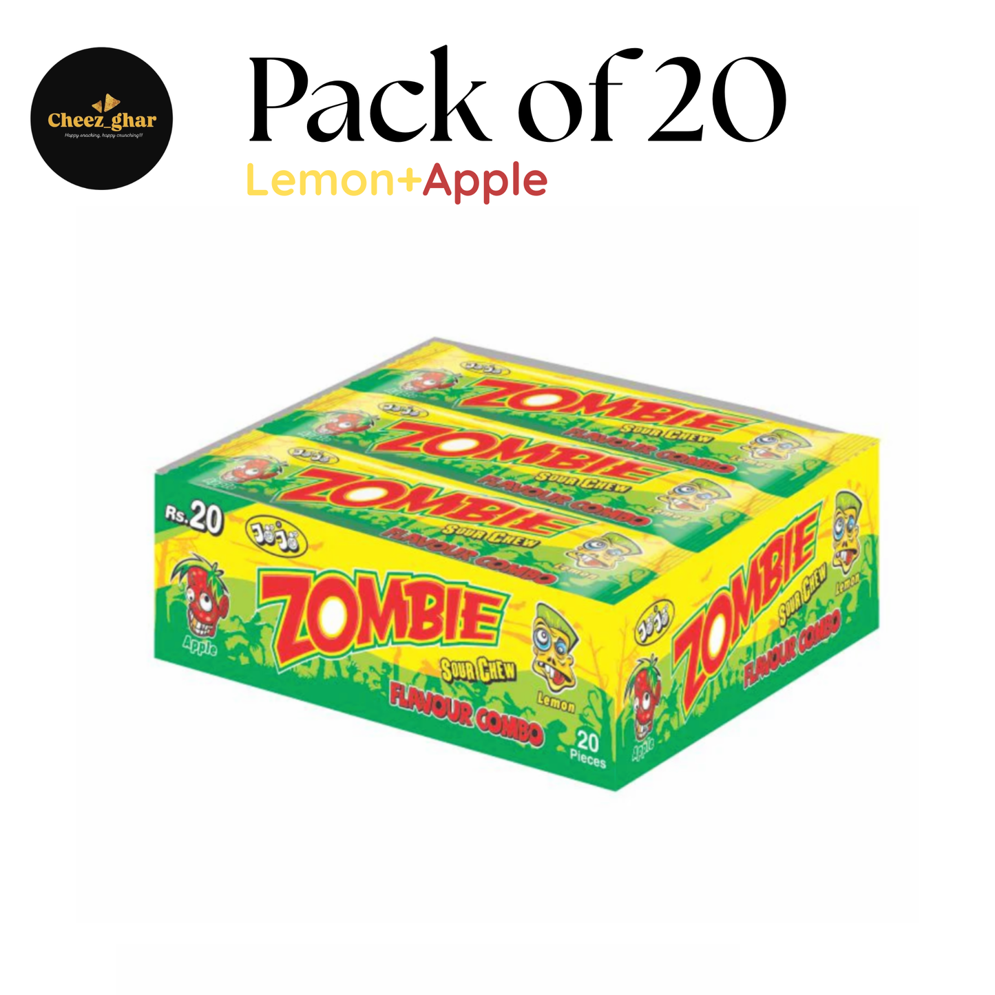Zombie Multi Flavoured Chew