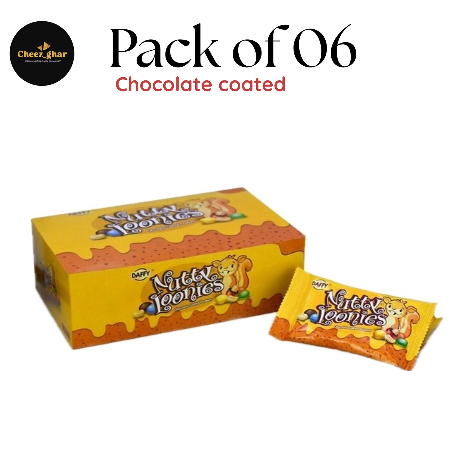 Nutty Loonies – Chocolate Coated Peanuts