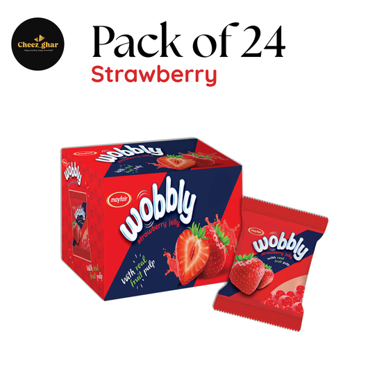 Woobly Jelly – Strawberry Flavour Watery Jelly