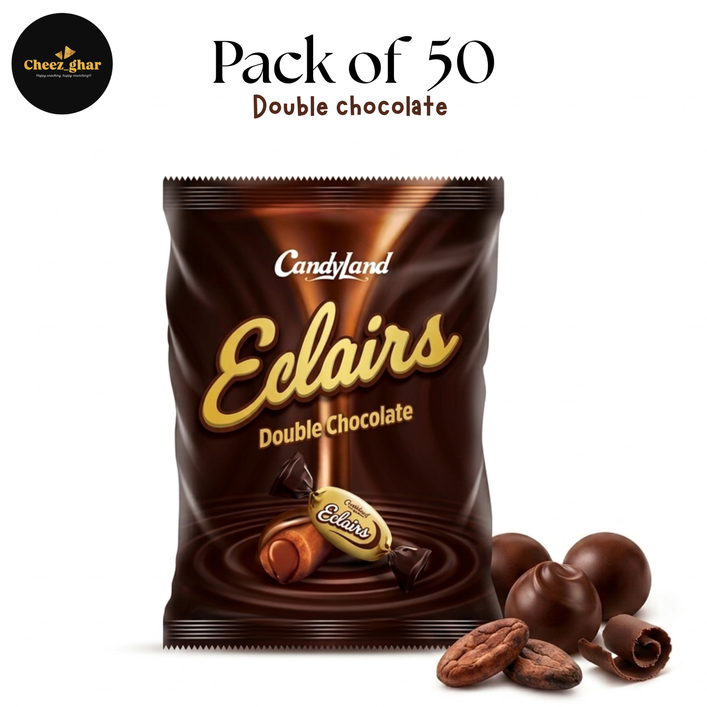 Eclairs – Chocolate Toffee