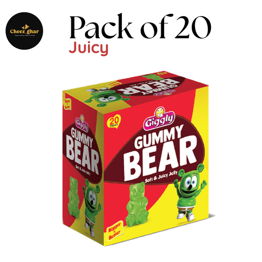 . Bear Jelly – Bear Shaped Fruity Gummies