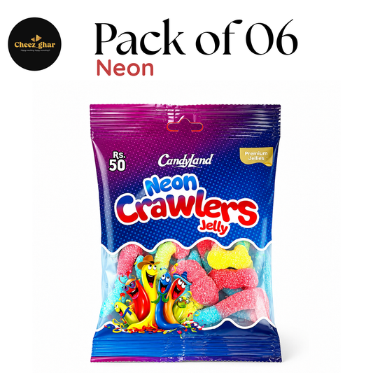 Neon Crawlers Gummies – Sour Gummy candy